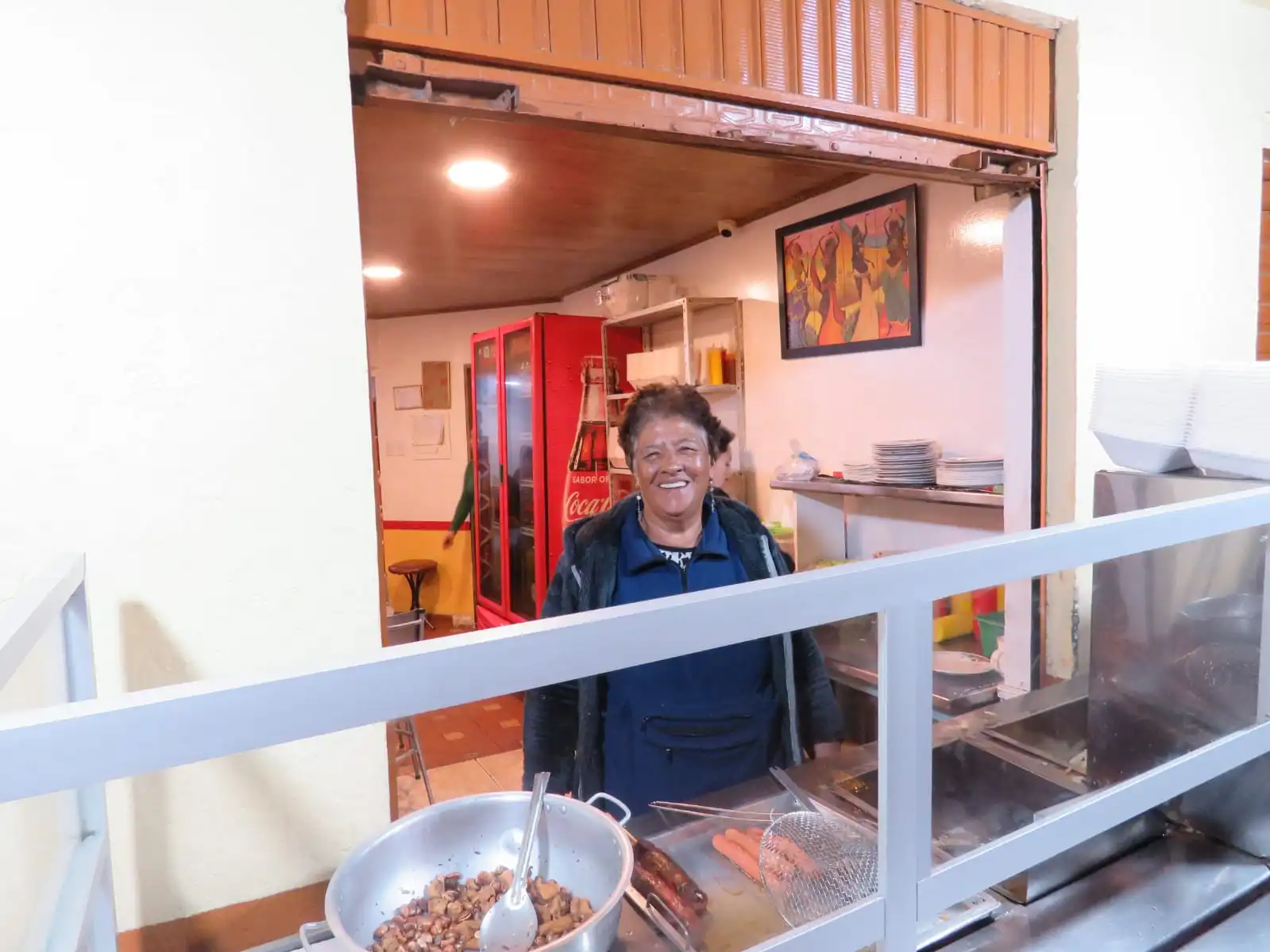 Inicios del restaurante Pollo Punto la 22 en Ipiales, año 2000